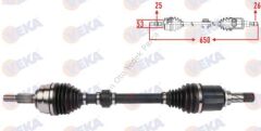 KOMPLE AKS SOL ON UZUNLUK 650mm CLIO V (B7_) 1.0 TCe 100 (B7MT) 391016789R