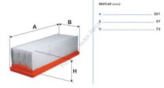 HAVA FILTRESI DUSTER LOGAN 1.5DCI 8200985420