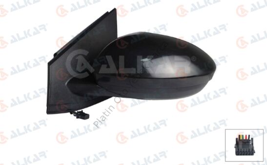 DIS DIKIZ AYNASI SOL ELEKTRIKLI ISITMALI 5 PIN SANDERO STEPWAY II 2021- JOGGER 2022- LOGAN III 2021- 963012507R 963652664R 963666355R 963731216R 963029747R 963742403R