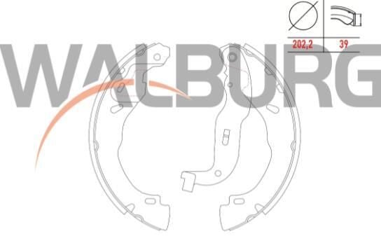 FREN PABUC BALATA LEVYELI ARKA 202,2X39 CLIO V 1.0 Sce - 1.0 Tce - 1.3 Tce - 1.5 BLUE DCI 2020- 440604584R