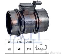 HAVA AKISMETRESI MEGANE III FLUENCE 8200682558