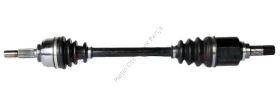 KOMPLE AKS SOL ON RENAULT SYMBOL III (JZ0/1) 1.5 DCI UZUNLUK 658mm 2012- 391006553R 391002033R 391014946R
