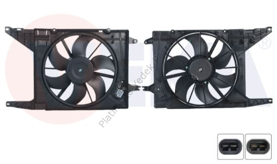 FAN MOTORU SU RADYATORU DAVLUMBAZLI TEKLI FANLI REZISTANSLI DACIA LOGAN (LS) 1.5 DCI 2004-2012 8200765566 6001548527 214815057R