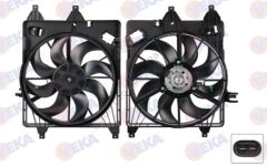 FAN MOTORU SU RADYATORU DAVLUMBAZLI TEKLI FANLI RENAULT CLIO II 1.5 DCI 1998-2005 7701044183 7701070217