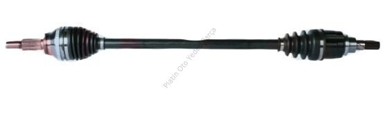 KOMPLE AKS SOL-SAG ARKA DUSTER 4X4 1.5 DCI ABSLI 48 DIS 25X21 UZUNLUK 824MM 2010- 396004652R 396005911R