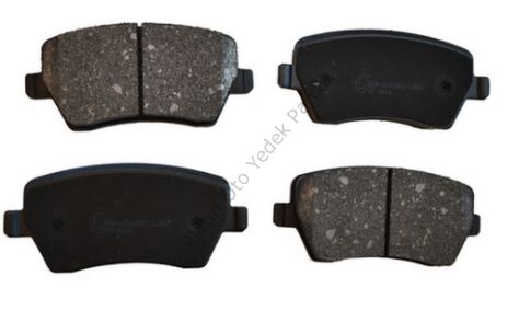 FREN BALATA ON CLIO III 1.2i 16v CLIO III 1.4i 16v CLIO III 1.5 DCI DUSTER 1.5 DCI DOKKER 1.5 DCI LODGY 1.5 DCI 7701208422 410604076R 410604775R 410608481R 7701209164 410601817R 8660004726 8671016692