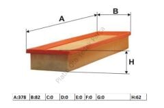 HAVA FILTRESI CLIO KANGO MEGANE 8200989933 8200298074