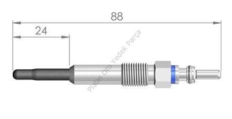 ISITMA BUJISI KANGO MEGANE II 1.5dci TRAFIC F9Q 7700111323 8200490950