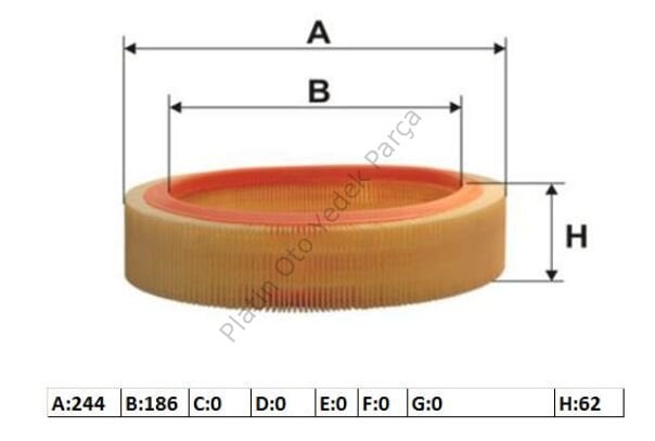 HAVA FILTRESI R9 R11 7701349530