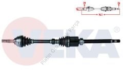 KOMPLE AKS SAG ON NISSAN QASHQAI (J10) 1.5 DCI UZUNLUK 941mm 2007-2014 39100JD52B 39100-JD52B 39100BB32B 39100-BB32B