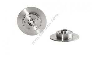 FREN DISK ARKA (RULMANLI)-(260-5) MEGANE IV SEDAN 432027412R