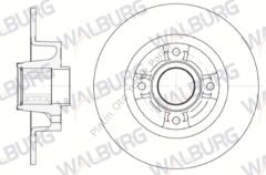 FREN DISKI ARKA DUZ MEGANE II MANYETIK ABS HALKALI 4 BIJON PORYALI-RULMANLI 7701207823 432005338R 8200038305