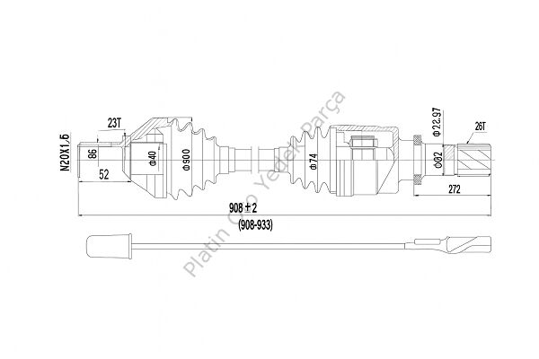 ON AKS SAG CLIO IV 1.2 16V 391000926R
