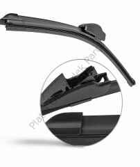 SILECEK SUPURGESI MUZ TIP 600 MM KANCALI