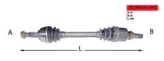 AKS KOMPLE SOL ABSSIZ CLIO III 1.4 1.6 K4J K4M 1.5 K9K 8200618501 6001548718 8200440187 8200661558 8200618501