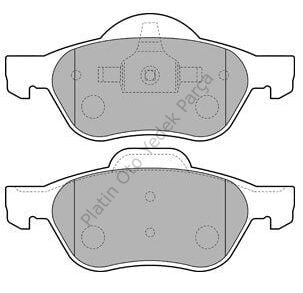 FREN BALATASI ON LAGUNA II MEGANE II 410600012R 410601237R 410607690R 7701206598 7701208183 77012