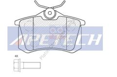 ARKA FREN BALATASI MEGANE II CLIO III 03>