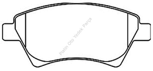 ON FREN BALATASI DISK MEGANE II 02>10 SCENIC 03>10 410601241R 410608713R 7701206044 7701207184 7701207672