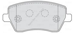 FREN BALATASI ON CLIO III MEGANE IV DUSTER LOGAN A4154210510 410608481R