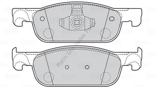 ON BALATA CLIO IV 0.9TCE 1.2 1.5DCI DUSTER LOGAN II SANDERO II 410605536R 410604682R