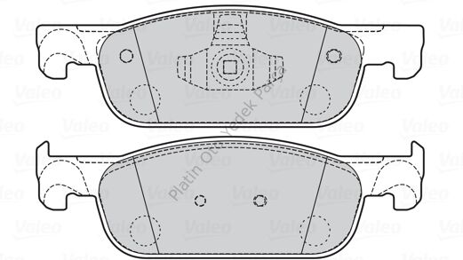 ON BALATA CLIO IV 0.9TCE 1.2 1.5DCI DUSTER LOGAN II SANDERO II 410605536R 410604682R