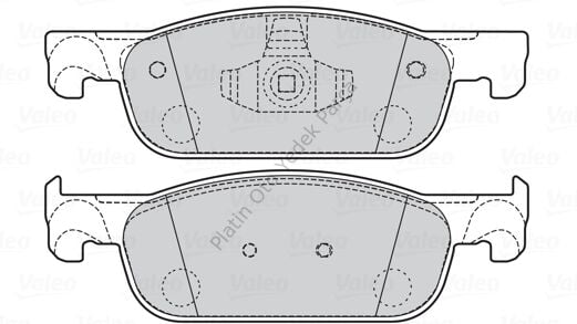 ON BALATA CLIO IV 0.9TCE 1.2 1.5DCI DUSTER LOGAN II SANDERO II 410605536R 410604682R