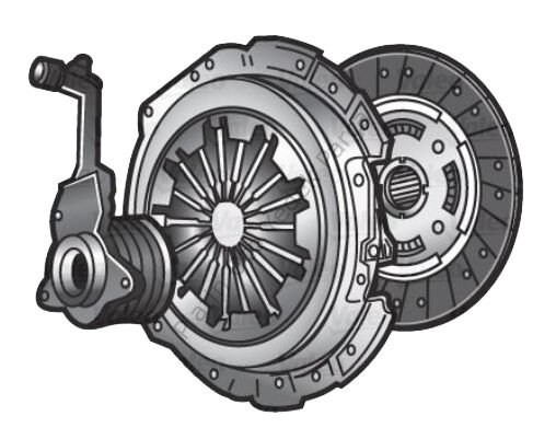 3 LU DEBRIYAJ SET MEGANE II CLIO III LOGAN 1.5 DCI 7701475361