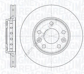 FREN DISK FLUENCE (L30) MEGANE III LAGUNA III