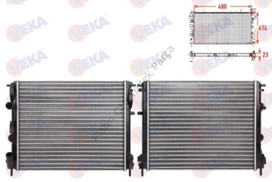 SU RADYATORU MEKANIK CLIO SYMBOL 1.5 DCI M-T 1998-2005