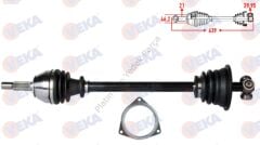 AKS SOL ON R19 1.4 UZUNLUK 641.2mm 1988-2001 7701349880 7701351484 7701351572 7700109008 7700743629