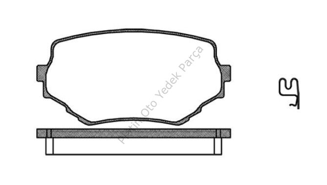 ON FREN BALATASI DISK GRAND VITARA 2.0 2.5 V6 2.7 1.9D 2.0TD 98>05 5520077