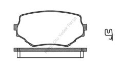 ON FREN BALATASI DISK GRAND VITARA 2.0 2.5 V6 2.7 1.9D 2.0TD 98>05 5520077