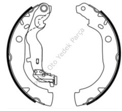 FREN PABUC BALATA ARKA 4x4 DUSTER II 440605238R