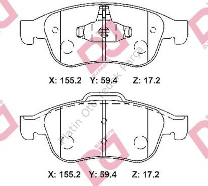 FREN BALATASI ON MEGANE III FLUENCE TALIANT DOKKER DUSTER LODGY 8660000781 440603905R 410607115R 410605961R 410601306R