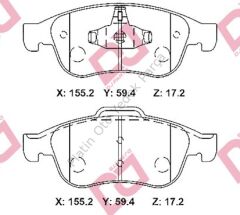 FREN BALATASI ON MEGANE III FLUENCE TALIANT DOKKER DUSTER LODGY 8660000781 440603905R 410607115R 410605961R 410601306R