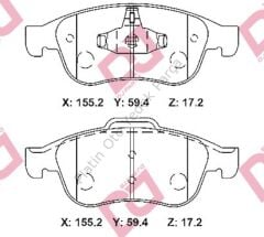 FREN BALATASI ON MEGANE III FLUENCE TALIANT DOKKER DUSTER LODGY 8660000781 440603905R 410607115R 410605961R 410601306R