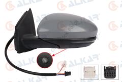 DIS DIKIZ AYNASI SOL ELEKTRIKLI ISITMALI ASTARLI OTOMATIK KATLANIR SINYALLI 11 PIN 963664523R 963027851R 963737470R 963012196R 963742692R