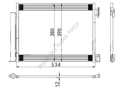 KLIMA RADYATORU CAPTUR II CLIO V 1.3 H5H 921005FA0A