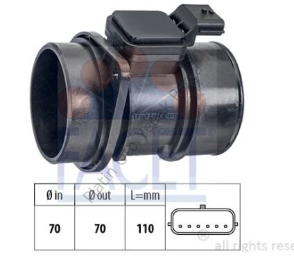 HAVA AKIS SENSORU QASHQAI J10 KANGO MASTER 2.5DCI MEGANE SCENIC 1.5DCI K9K 7700109812 8200280060