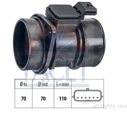 HAVA AKIS SENSORU QASHQAI J10 KANGO MASTER 2.5DCI MEGANE SCENIC 1.5DCI K9K 7700109812 8200280060