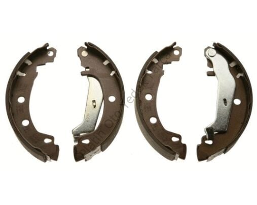 ARKA FREN BALATASI PABUCLU MEGANE I 96->03 203x38mm LEVYELI 77010207266 7701207268 7702258044 7701206242 7701204835