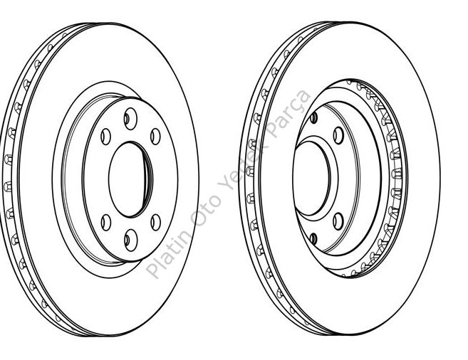 FREN DISKI ON DELIKLI CLIO IV LOGAN II MCV 402066839R 402062650R