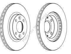 FREN DISKI ON DELIKLI CLIO IV LOGAN II MCV 402066839R 402062650R