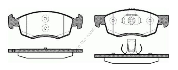 ON FREN BALATASI DISK LOGAN 1.5DCI-1.6 16V 07> 6001549803