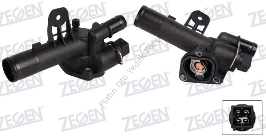 TERMOSTAT KOMPLE MUSURLU BRAKETLI 83C FLUENCE KANGO CLIO QASHQAI DUSTER DOKKER SANDERO LOGAN 1106000QAJ 8200400553 8200558751 110605536R 1106000Q0K