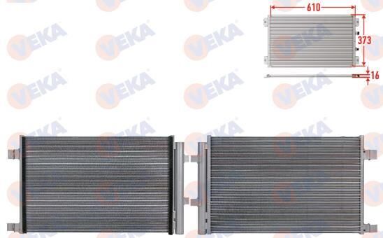 KLIMA RADYATORU RENAULT MEGANE IV 1.5 DCI EURO 6 921004575R