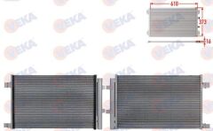 KLIMA RADYATORU RENAULT MEGANE IV 1.5 DCI EURO 6 921004575R