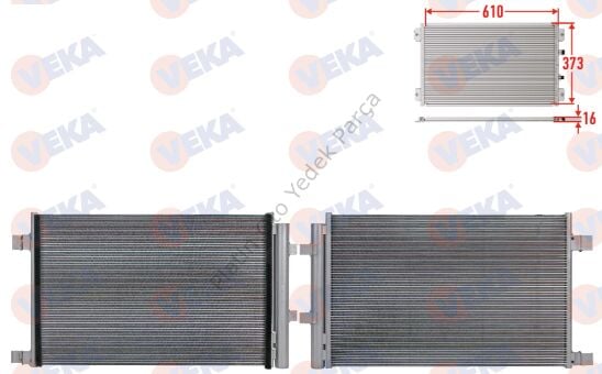 KLIMA RADYATORU RENAULT MEGANE IV 1.5 DCI EURO 6 921004575R