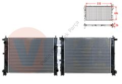 SU RADYATORU BRAZING (5mmfin) DACIA DUSTER 1.5 DCI M-T 2017 214104225R