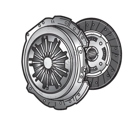 DEBRIYAJ BASKI BALATA LAGUNA II 1.8 2.0 16V 01> 7701478559